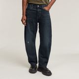 G-Star Bend 3D Loose Jeans Herren 36/32 Baumwolle Worn in Deep Space Destroyed
