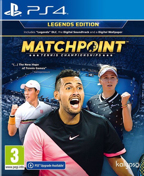 Kalypso Media Matchpoint: Tennis Championships Legends Edition PlayStation 4