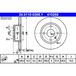 ATE Lot De 2 Disques De Frein 24.0110-0268.1 Opel 5 69 112 9196592