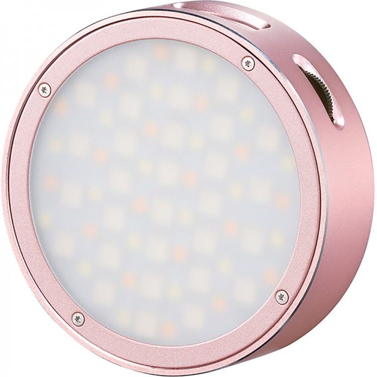Godox LED Panel Light - Round - RGB - 2500-8500K - Rose - Battery Powered