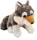 Wild Republic Pluche wolf knuffel - 13 cm