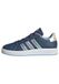 adidas Uniseks-Kind Grand Court Lifestyle Lace Tennis Shoes, Preloved Ink/Cloud White/Clear Sky, 38 EU