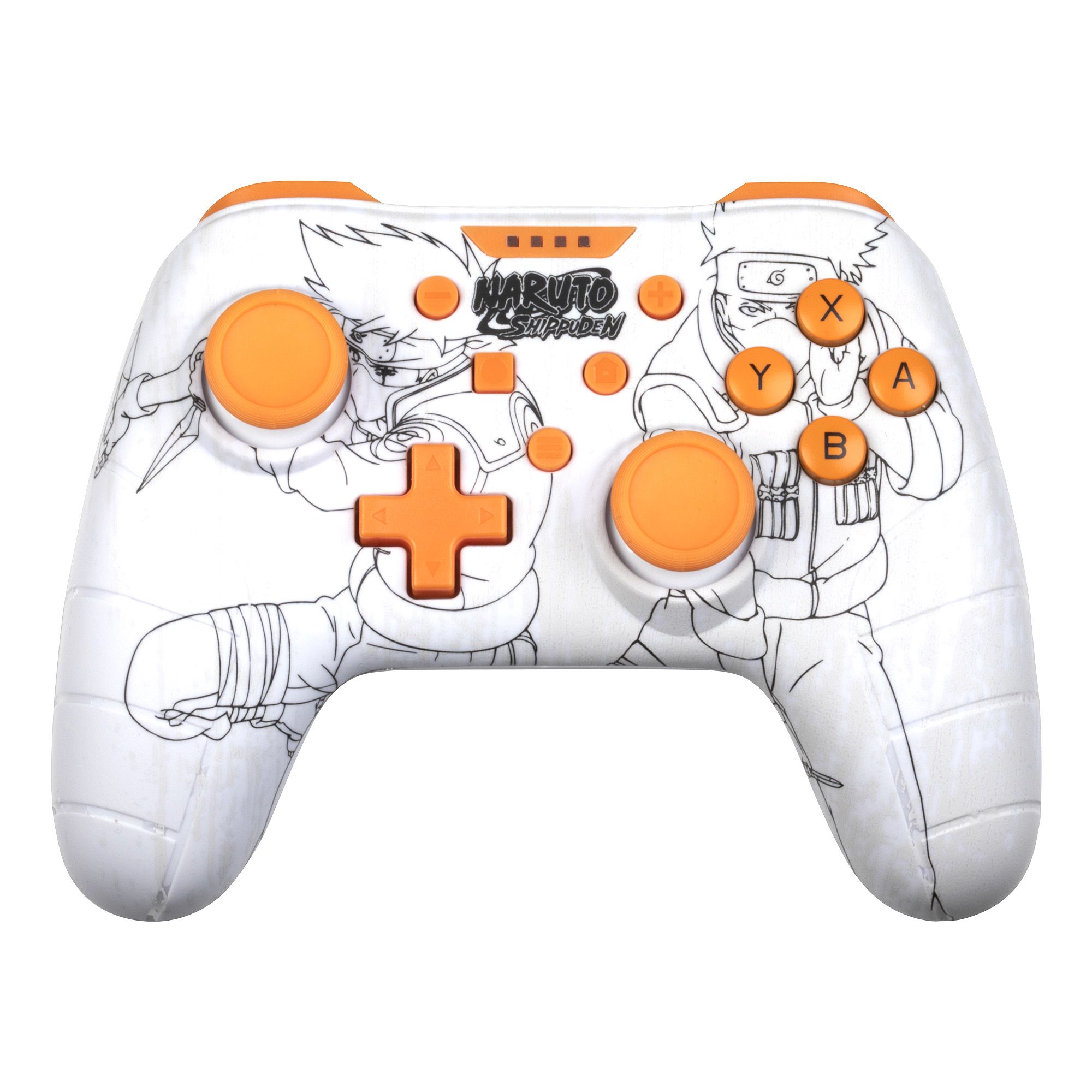 Konix Naruto Kakashi Wit USB Gamepad voor Nintendo Switch, Switch Lite & PC