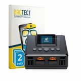 BROTECT - Screenprotector voor Spektrum Smart Charger S250 - Folie Beschermfolie transparant 2 Stuks