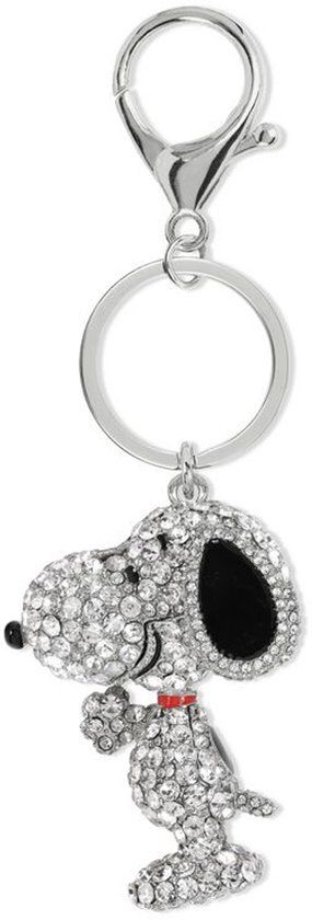 Peanuts Snoopy Unisex Sleutelhanger - zilverkleurig