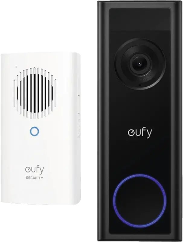 eufy Video Doorbell C31 + Chime - Voordeelbundel - Zwart