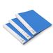 3A Documentenhoezen, 160 pagina's, blauw, 3 stuks