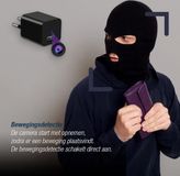 Rayher Kreativespur Verborgen Spy Camera USB Oplader - 1080P - Plug & Play Zonder App