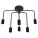 LEDVANCE VINTAGE 1906 PIPE BENT Lampe de plafond Noir E27 Acier IP20