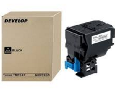 Develop TNP-51K Zwart Toner Cartridge voor Develop ineo +3110 - A0X51D5