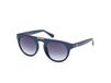 Guess GU00275 Lunettes de soleil carrées Hommes Argenté Plastique