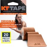 KT TAPE Origineel, Voorgesneden, 20 Strip, Katoen, Beige