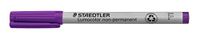 STAEDTLER Lumocolor Foliestift, niet-permanent, violet, F-punt, 10 stuks