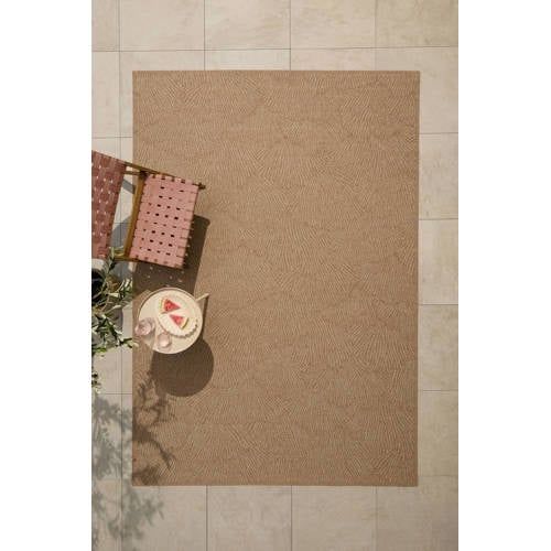 NOUS Living binnen- en buitenvloerkleed terra/zand (290x200 cm)