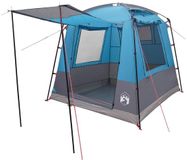vidaXL Partytent 4-persoons Blauw 185T Polyester met PU Coating