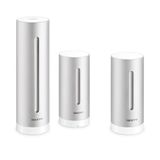 Netatmo Slim Weerstation - Zilver - Wifi - Binnen & Buiten - Incl. extra binnenmodule