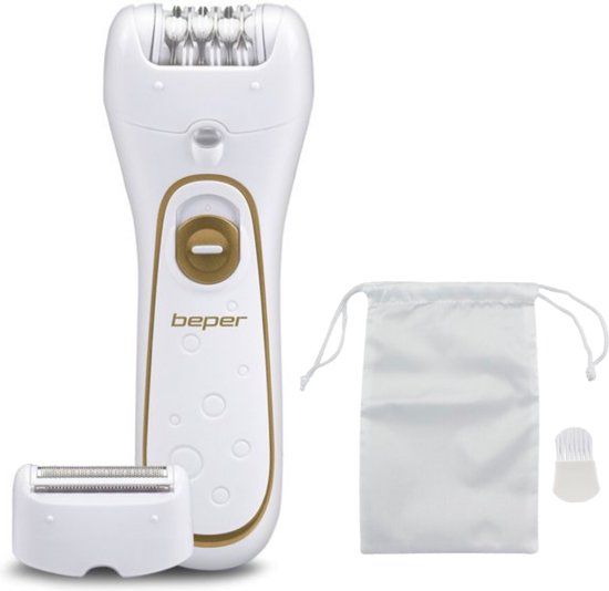 Beper 3BEPI001 - 2 in 1 Oplaadbare Epilator - Wit