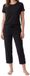 Schiesser Dames pyjama Mix & Relax zwart