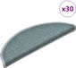 vidaXL Trapmatten 30 stuks zeeblauw 56x17x3 cm