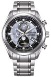 Citizen Tsuki-yomi BY1010-81H Horloge - Titanium - Zilverkleurig - Ø 43 mm