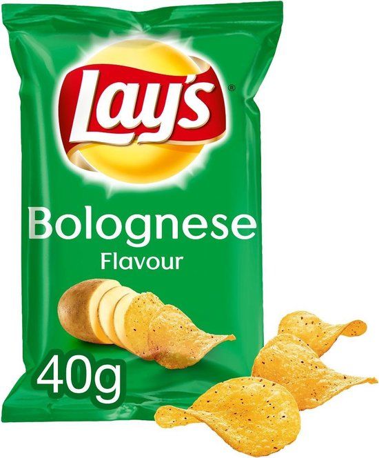 Lay's Bolognese Chips - 20 Mini Bags - 40g