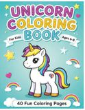 Unicorn Coloring Book for Kids Ages 6-8: Magical and Detailed Unicorn Coloring Pages for Girls and Boys - Fun Creative Gift for Kids Ages 6-8 ( Volume 2)