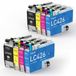 Brother LC426 Cartouches de couleur, set de 8, adapté pour Brother MFC-J4335DW et autres modèles.