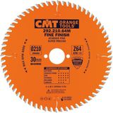 CMT Orange Tools 292.210.64M Cirkelzaag, 210 x 2,8 x 30 Z, 64 ATB, 15 graden
