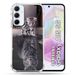 Cokitec Samsung Galaxy A35 5G Animal Cat Reflet Hoes