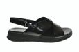Caprice Zwarte Sandalen Lak Plateau Dames Maat 40