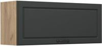 Vicco Hangkast R-Line, Antraciet landelijk/Goudkleurig Eiken, 100 cm Plat