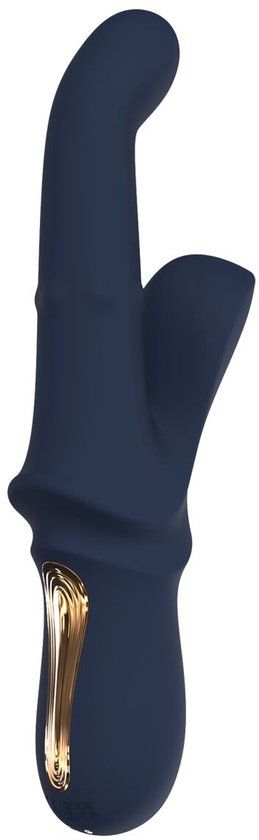 Dream Toys Goddess Collection Dubbele Stimulatie Vibrator Blauw