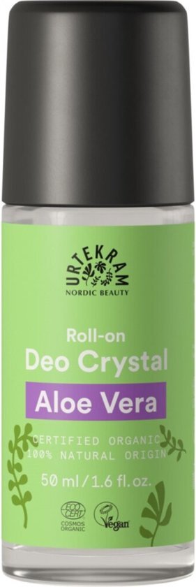 Urtekram Crystal Deoroller Aloe Vera