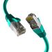 Patchkabel CAT8.1 GRÜN 1m RJ45 Patchkabel S/FTP PIMF, LSZH 2000MHz 40GB Netzwerkkabel