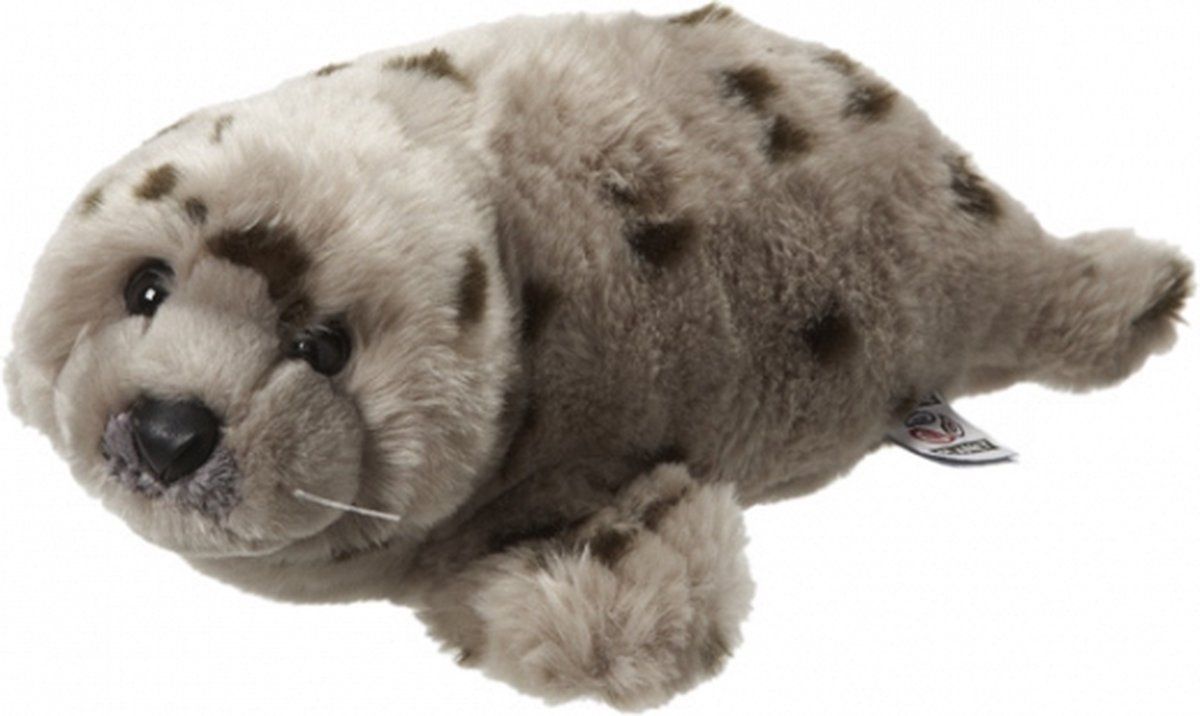 Nature Planet Knuffel zeehond met stippen 40 cm - Multi