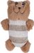 JCHAT Flamingo Faci Speelgoed Katten Beer Gestreept Bruin 10x4,5x16cm