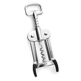Lacor - 63047 - klassieke kurkentrekker, flesopener, zinklegering, ideaal voor het openen van wijn en bier, 2-in-1