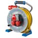 as - Schwabe Xperts K35 Metall-Kabeltrommel 400V – 25 m Verlängerungskabel-Trommel mit 2 Schutzkontakt- und 1 CEE-Steckdose – IP44 – Made in Germany – Silber I 23992