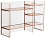 Kartell Sound Rack Boekenkast Nude Roze
