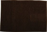 MSV Badkamerkleed/badmat/toilet - Kastanje Bruin - 40 x 60 cm - Microvezel - Anti-slip