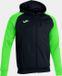 Joma Academy IV Jas Met Kap Heren - Zwart / Fluo Groen | Maat: M