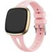 Strap-it Fitbit Bracelet silicone de luxe (rose)