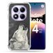 Cokitec Xiaomi Redmi Note 14 Pro 5G Animal Wolf Huil Versterkte hoes