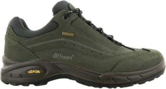 Grisport Travel low Wandelschoenen Dames Antraciet Nubuck/Spo-Tex Maat 36