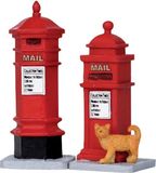 Lemax Victorian Mailboxes - Set Of 2