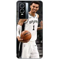 Victor Wembanyama San Antonio Spurs #1 Hoesje voor Vivo Y76 5G