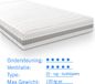 Droommatras Pocketvering matras 7 Comfort Maxim 200x220 dikte 24cm