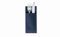 VelaHub Soft Point 50 Bestekservetten, hoogwaardig, wegwerpservetten, 32 x 38 cm, donkerblauw