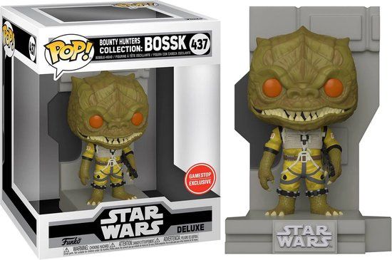 Funko Pop! Deluxe - Star Wars Bounty Hunter Bossk #437 - US Exclusive