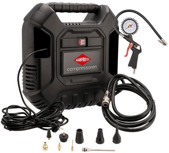 Airpress Olievrije compressor HLO 180 8 bar 150 l/min met accessoires